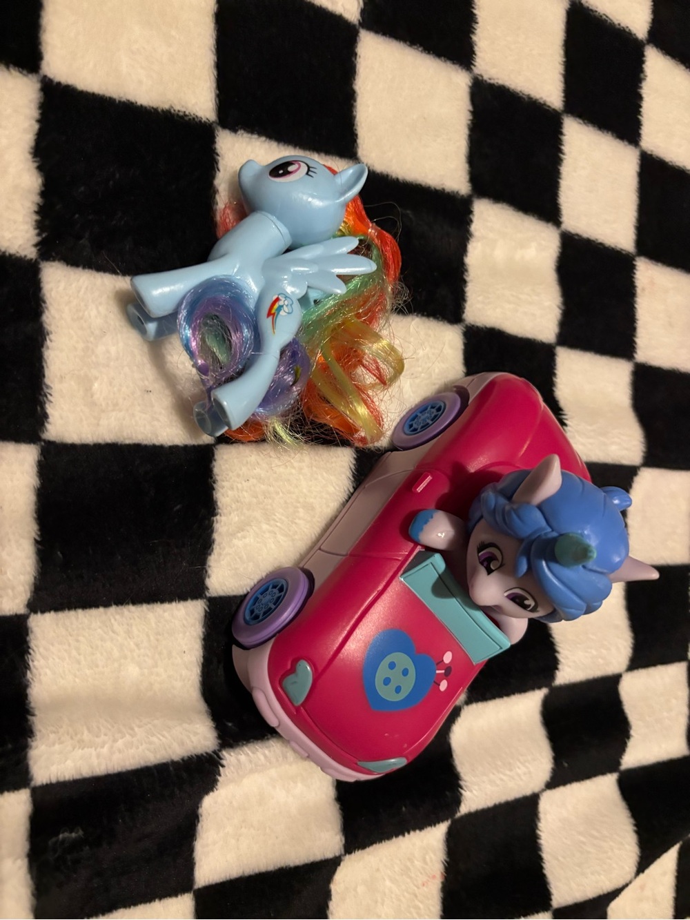My little pony and car